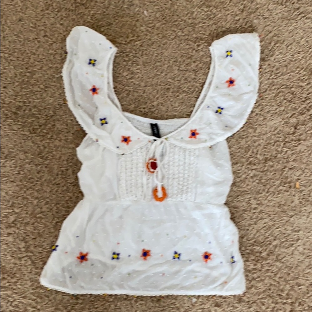 flowy floral tank top!